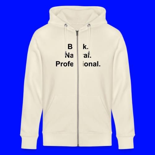 blk nat prof - Stanley/Stella Cultivator Organic Zip Hoodie