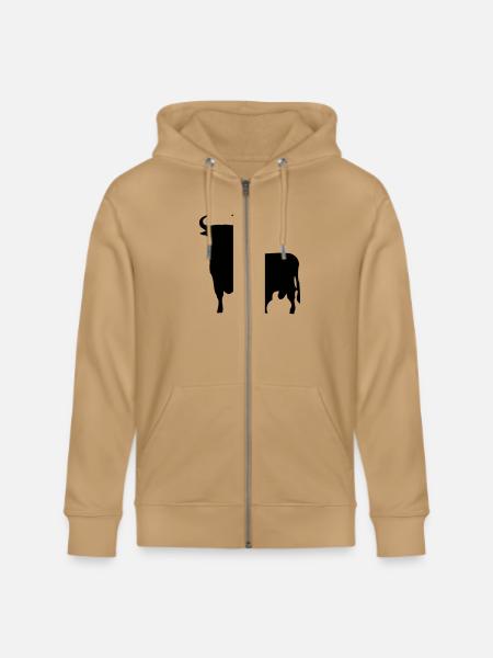 Spanish Bull - Stanley/Stella Cultivator Organic Zip Hoodie - natural raw