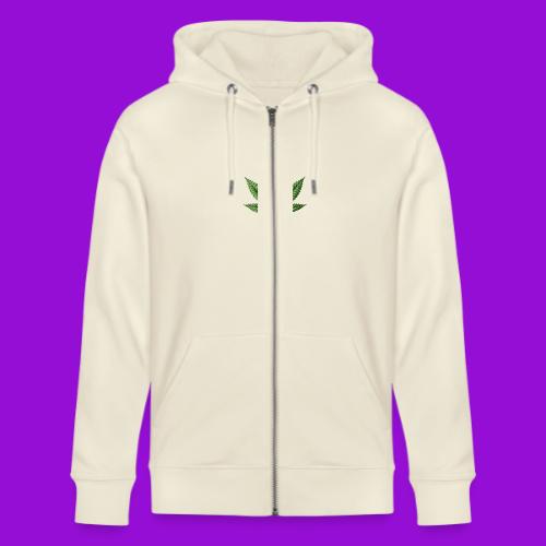 Cannabis Leaf - Stanley/Stella Cultivator Organic Zip Hoodie