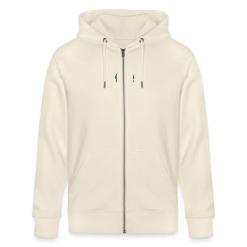skull smoke cloud 2 - Stanley/Stella Cultivator Organic Zip Hoodie