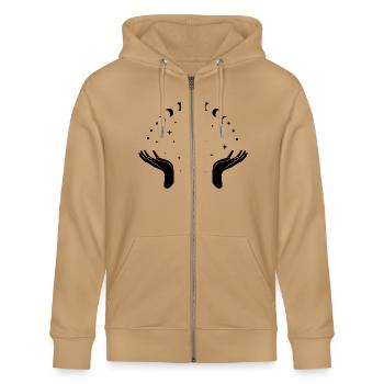 Magic moon - Stanley/Stella Cultivator Organic Zip Hoodie -  - Front