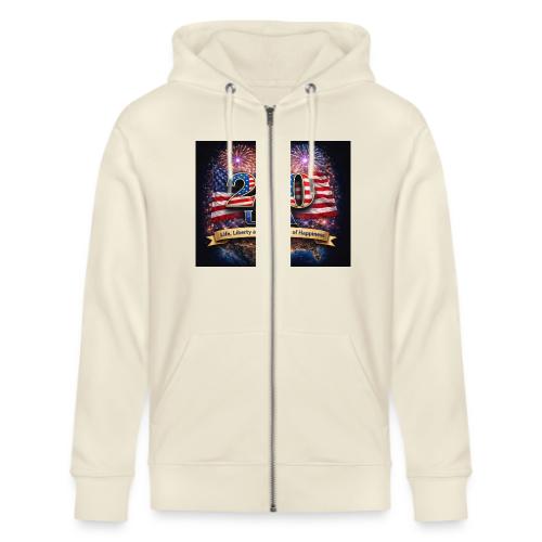 USA 250th Celebration - Stanley/Stella Cultivator Organic Zip Hoodie