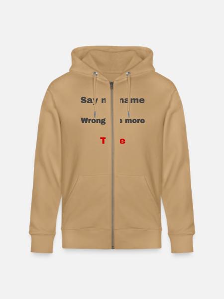 Wrong Name - Stanley/Stella Cultivator Organic Zip Hoodie -