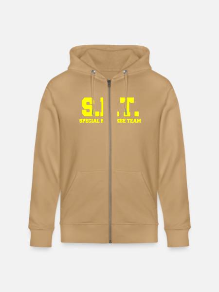 SPECIAL RESPONSE TEAM - Stanley/Stella Cultivator Organic Zip Hoodie - natural raw