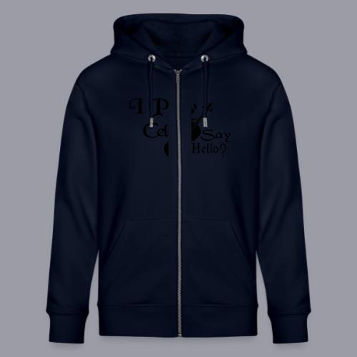 I PLAY CELLO - SAY HELLO! - Stanley/Stella Cultivator Organic Zip Hoodie