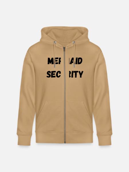 MERMAID SECURITY - Stanley/Stella Cultivator Organic Zip Hoodie -