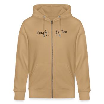 Comfy White Tee - Stanley/Stella Cultivator Organic Zip Hoodie -  - Front