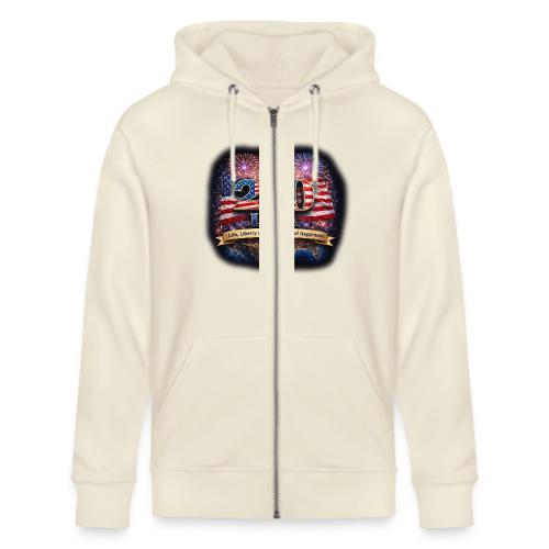 USA 250th Celebration - Stanley/Stella Cultivator Organic Zip Hoodie