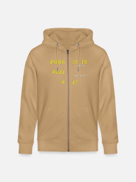 PARADISE IS - Stanley/Stella Cultivator Organic Zip Hoodie -