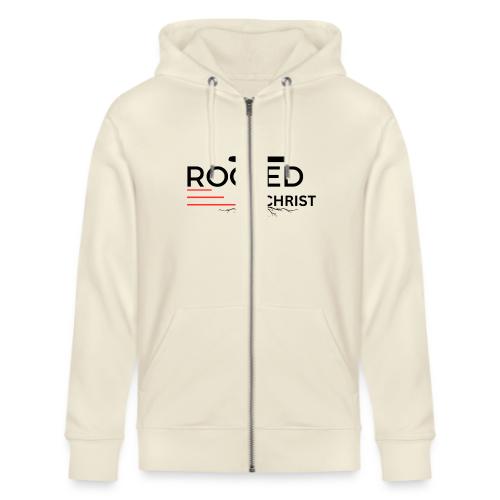 Rooted in Christ - Colossians 2:7 - Stanley/Stella Cultivator Organic Zip Hoodie