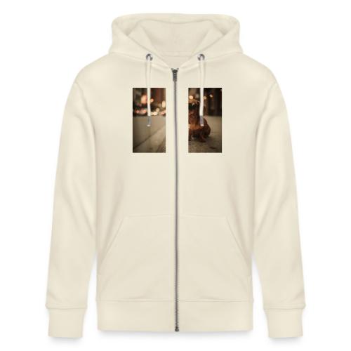 Funny Dachshund Iced Coffee Lover Tee - Stanley/Stella Cultivator Organic Zip Hoodie