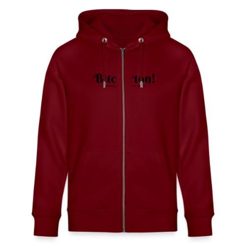 Bitcherton Logo Black - Stanley/Stella Cultivator Organic Zip Hoodie
