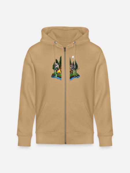 Cryptozoology Cryptids - Stanley/Stella Cultivator Organic Zip Hoodie -