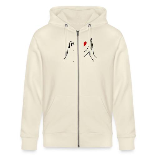 Cat Lover High-Five T-Shirt - Stanley/Stella Cultivator Organic Zip Hoodie