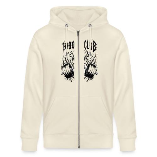 1000 LB Club Skull Barbell Powerlif - Stanley/Stella Cultivator Organic Zip Hoodie