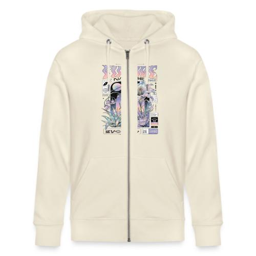 Future Nature Retro-Futuristic - Stanley/Stella Cultivator Organic Zip Hoodie