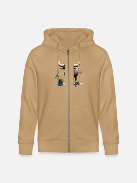 Water Buffalo - Stanley/Stella Cultivator Organic Zip Hoodie - 