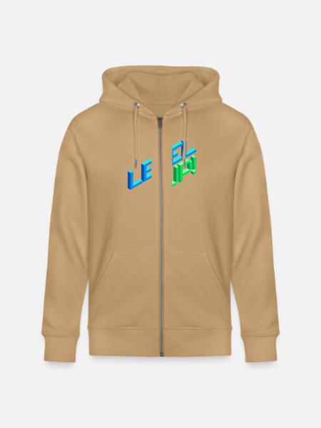 Level Up - Stanley/Stella Cultivator Organic Zip Hoodie - 