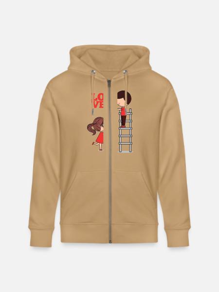 LOVE Collection - Stanley/Stella Cultivator Organic Zip Hoodie -