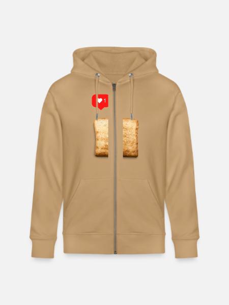 Bread Lover - Stanley/Stella Cultivator Organic Zip Hoodie -