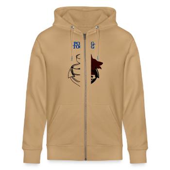 pontooning with my dog - Stanley/Stella Cultivator Organic Zip Hoodie -  - Front