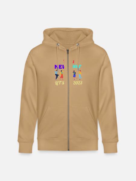 LET'S GO 2023 - Stanley/Stella Cultivator Organic Zip Hoodie -