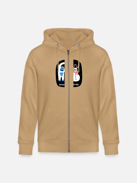 Snowman Bros - Stanley/Stella Cultivator Organic Zip Hoodie -