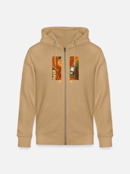 Phoenix's Voice Command Mishap - Stanley/Stella Cultivator Organic Zip Hoodie -
