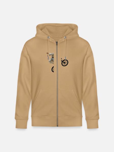 BMX Jesus - Stanley/Stella Cultivator Organic Zip Hoodie -