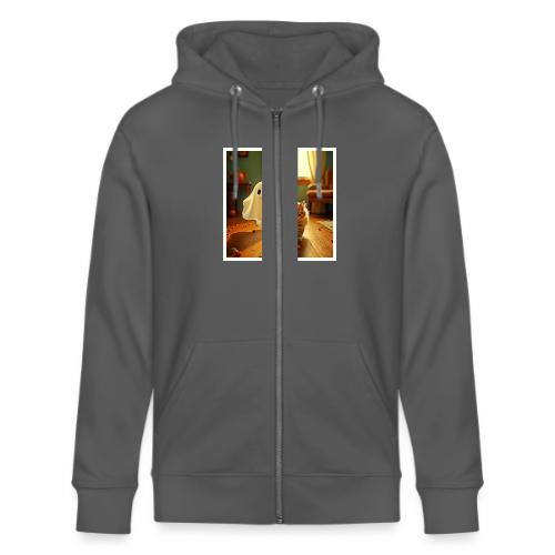 Funny Kitten Spooky Friend - Stanley/Stella Cultivator Organic Zip Hoodie