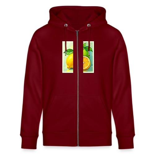 Zesty Citrus Burst of Sunshine Design - Stanley/Stella Cultivator Organic Zip Hoodie