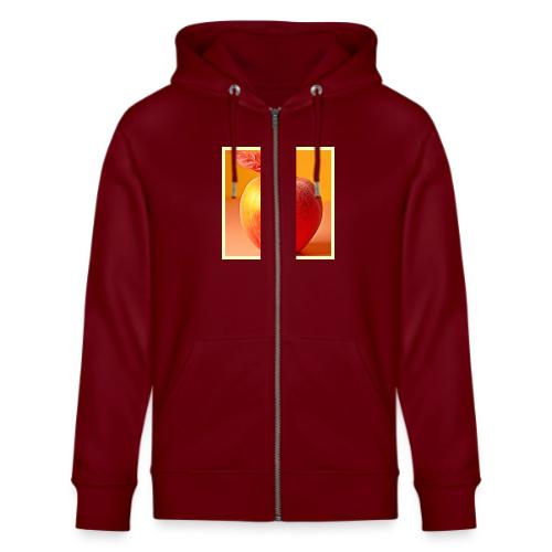 Golden Peach Perfection Design - Stanley/Stella Cultivator Organic Zip Hoodie