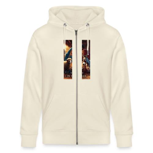 Nativity Manger T-Shirt - Stanley/Stella Cultivator Organic Zip Hoodie