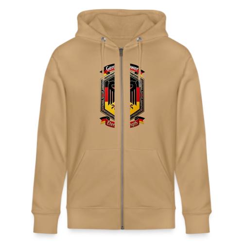 Germany Eagle Power T-Shirt, Flag Pride Gift - Stanley/Stella Cultivator Organic Zip Hoodie