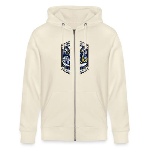 Madrid White Legacy T Shirt, Madrid Fan Gift - Stanley/Stella Cultivator Organic Zip Hoodie