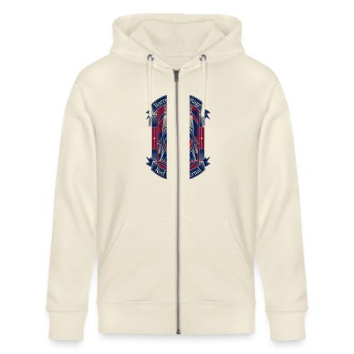 Barcelona Red Heritage T Shirt, Barsa fan Gift - Stanley/Stella Cultivator Organic Zip Hoodie