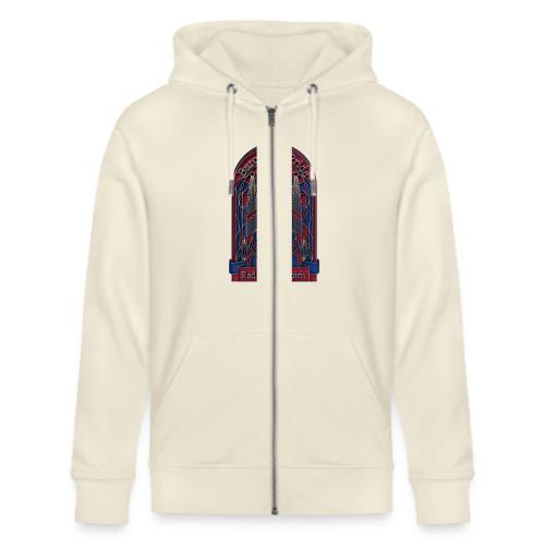 Barcelona Scarlet Pride T Shirt, Vibrant City Gift - Stanley/Stella Cultivator Organic Zip Hoodie
