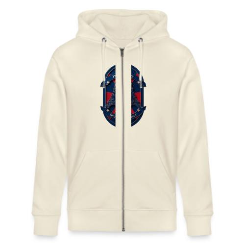 Paris Pride Heritage T Shirt, Soccer Fan Gift - Stanley/Stella Cultivator Organic Zip Hoodie