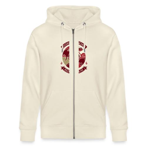 Liverpool Anchor T Shirt, Soccer City Pride Gift - Stanley/Stella Cultivator Organic Zip Hoodie