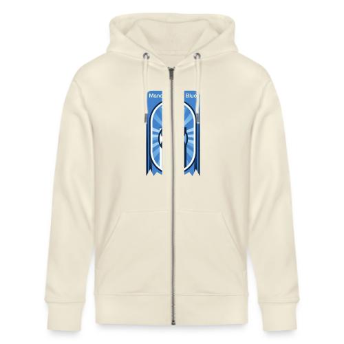 Manchester is Blue Soccer City T Shirt, Apparel - Stanley/Stella Cultivator Organic Zip Hoodie