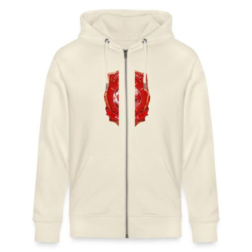 London is Red T Shirt, Football City Pride Gift - Stanley/Stella Cultivator Organic Zip Hoodie