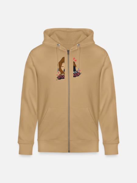 Stop It Ron - Stanley/Stella Cultivator Organic Zip Hoodie - natural raw