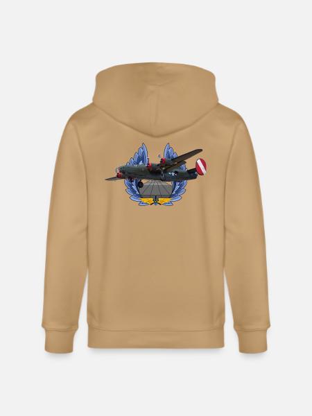 B-24 Liberator - Stanley/Stella Cultivator Organic Zip Hoodie - 
