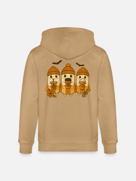 ghosts ghost - Stanley/Stella Cultivator Organic Zip Hoodie -