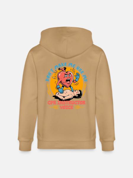 CPR Instructor Paramedic - Stanley/Stella Cultivator Organic Zip Hoodie -