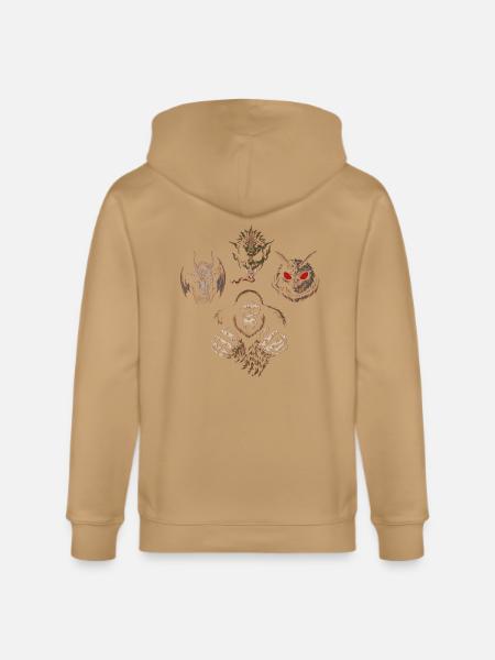 Cryptids Rhapsody - JoakoZeta - Stanley/Stella Cultivator Organic Zip Hoodie - 