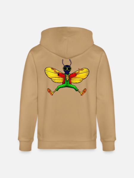 Fly Yogi - Stanley/Stella Cultivator Organic Zip Hoodie -