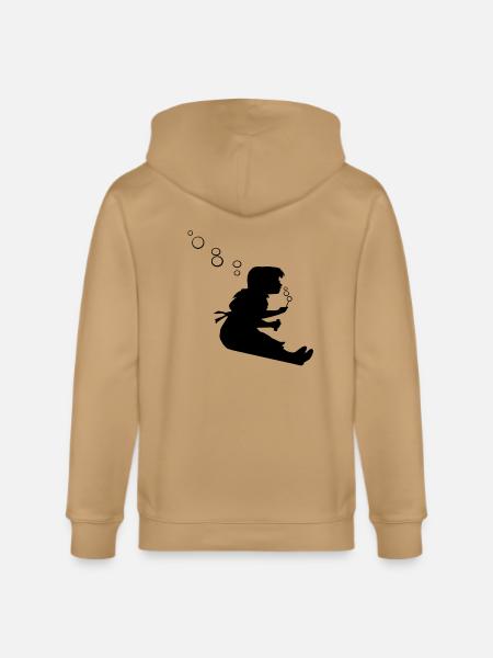 BUBBLE GIRL - Stanley/Stella Cultivator Organic Zip Hoodie -