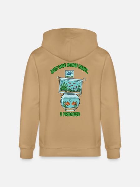 Just One More Tank - Stanley/Stella Cultivator Organic Zip Hoodie -
