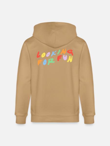 Looking for Fun - Stanley/Stella Cultivator Organic Zip Hoodie - natural raw